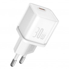 Зарядное устройство - блок адаптер Baseus GaN 5S Fast Charger 30W P10162504213-00 белый