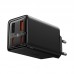 Сетевое зарядное устройство Baseus GaN6 Pro Fast Charger 2C + 2U 65W (P10162701113-00) черное