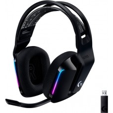 Беспроводная игровая гарнитура с подсветкой Logitech G733 Wireless LIGHTSPEED RGB (981-000864) черная