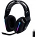 Беспроводная игровая гарнитура с подсветкой Logitech G733 Wireless LIGHTSPEED RGB (981-000864) черная
