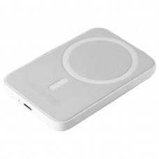 Внешний беспроводной аккумулятор Power Bank MagSafe Battery Pack магсейф A2384 белый