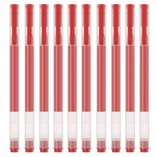 Набор 10 гелевых ручек Xiaomi High-capac Gel Pen BHR8863GL (10-pack) красные