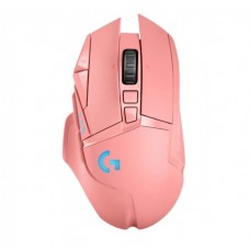 Мышь беспроводная на аккумуляторе Logitech g502 Lightspeed (910-007215) розовая