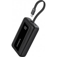 Аккумулятор портативный Anker Zolo Power Bank (20000 мач 30W встроенный кабель Built-In USB-C Cable) (A1689)