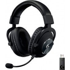 Наушники игровые Logitech G PRO X Wireless LIGHTSPEED гарнитура для ПК черная (981-000907)