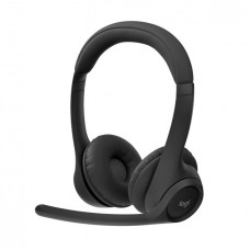 Bluetooth-гарнитура беспроводная накладная Logitech Zone 300 Wireless (981-001407) черная