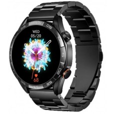 Умные часы Xiaomi Haylou Solar 5 (LS20) черные (2 ремешка Silicone + Stainless steel)