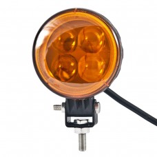 Автолампа светодиодная BELAUTO EPISTAR Spot Amber BOL0403LA LED 4*3w
