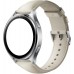 Ремешок сменный для смарт часов Xiaomi Watch White Leather Strap (BHR8038GL) кожа белый