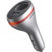 Авто адаптер удлинитель Ugreen CD204 Car Charger with Dual USB Ports Single Extension Socket 20W (60712)