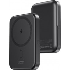 Внешний аккумулятор магнитный XO PR242 5000mAh Magnetic wireless 15W с ножкой подставкой U-shaped holder