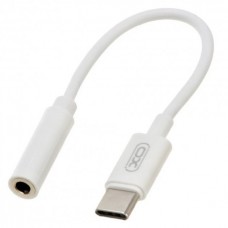 Переходник адаптер XO NB-R161 audio adapter Type-c to 3.5mm белый