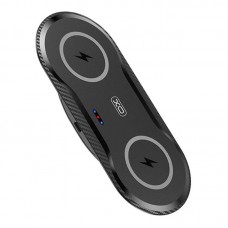 Беспроводное зарядное устройство XO WX025 20 вт для 2 устройств wireless fast charger черное