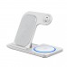 Беспроводное зарядное устройство складное WiWU Foldable 3 in 1 Wireless Charger Wi-W020