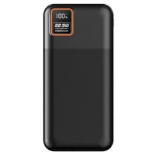 Внешний аккумулятор с фонариком Profit WQ22 20000mAh 22,5W+PD20W LED черный