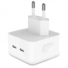 Зарядное устройство - адаптер питания 35W Dual USB-C Port Compact Power Adapter (MNWM3)