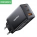 Зарядное устройство - адаптер блок Rocoren 65W G651A2CK GaN Pro Fast Charger