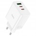 Зарядный адаптер - блок питания 3 порта 40 вт HOCO C126a Pure power 3-port 40w
