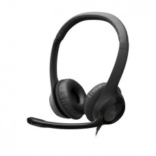 Гарнитура накладная - наушники с коннектором USB - Logitech H340 Headset USB (981-000475) черная