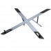 Подставка для ноутбука HOCO HD9 Action metal folding notebook holder серая