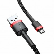 Кабель двусторонний штекер Baseus Cafule USB to micro-USB 1 метр (CAMKLF-B91)