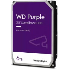 Жесткий диск Western Digital Purple 6TB 3.5" 5400 rpm 256MB SATAIII (WD64PURZ)