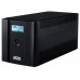 Источник бесперебойного питания Powercom RPT-1500AP 4 розетки Schuko и дисплей LCD (00210225)