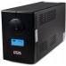 Источник бесп. питания Powercom INF-1100 (00210202) 2 розетки евро  USB под внешний АКБ