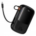 Аккумулятор внешний с 2 встроенными кабелями Baseus QPow Pro FC 20000 mAh 22.5 (P10067103113-00)
