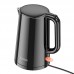 Электрочайник HOCO HE11 electric kettle нержавеющая сталь черный