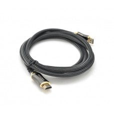 Кабель Veggieg HDMI - HDMI 2.0 поддержка 4К 1 метр усиленная нейлоновая оплетка