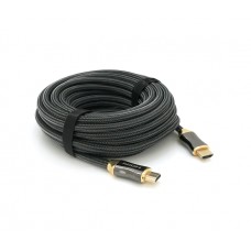 Кабель Veggieg HX-8 HDMI - HDMI 2.0 8 метров усиленная оплетка поддержка 4К