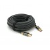 Кабель Veggieg HX-8 HDMI - HDMI 2.0 8 метров усиленная оплетка поддержка 4К