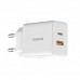 Зарядное устройство Baseus 30W Cube Fast Charger 2 выхода C + U белое (P10111404213-00)