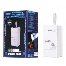 Портативный аккумулятор для ноутбуков REMAX 100W 60000mAh RPP-650