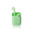Беспроводные наушники GIOIO Mini-2 (i7mini) bluetooth зеленые