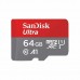 Карта памяти SanDisk 64GB microSDXC Ultra UHS-I U1 A1 Class 10 (SDSQUAB-064G-GN6IA)