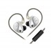 Проводные наушники с микрофоном KZ Castor silver