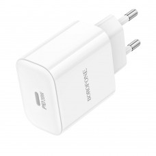Блок питания быстрой зарядки - адаптер Borofone BA81A 20w type-c порт выход PD QC