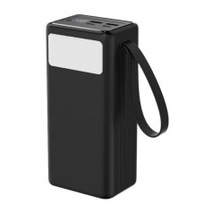 Внешний аккумулятор Profit SP04 40000 mAh 22.5W + PD20W Павербанк с фонариком
