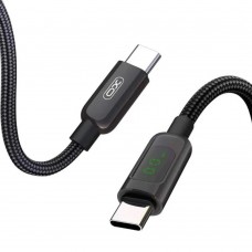 Кабель с экраном XO NB-Q203B Digital display data type-c cable 60W черный