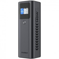 Внешний аккумулятор Choetech 27000mAh 140W IN/OUT 2xUSB-C PD5.0 USB-A  B670-CCGY