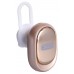 Беспроводная моно гарнитура XO B18 Bluetooth mini золотистая