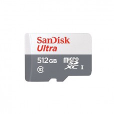 Карта памяти SanDisk Ultra 512Gb microSDXC (UHS-1) class 10 A1 (100Mb/s) SDSQUNR-512G-GN3MN