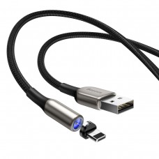 Кабель Baseus Zinc Magnetic USB - Lightning магнитный наконечник 1 метр CALXC-H01