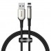 Кабель с отделяемым коннектором Lightning Baseus Zinc Magnetic Cable USB For iP 2A 1m