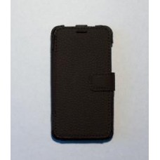 Чехол-книжка Alcatel 4024D черная, коричневая