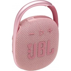 Беспроводная колонка JBL Clip 4 портативная акустика розовая (JBLCLIP4PINK)