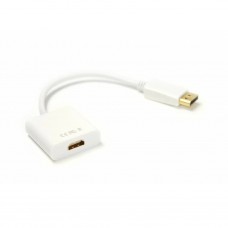 Кабель - переходник DisplayPort M (папа) - Hdmi F (мама) - PowerPlant KD00AS1236