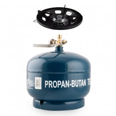 Газовый балон GZWM NC00420 с горелкой EPK-630 (конфоркой) 4.8 литра